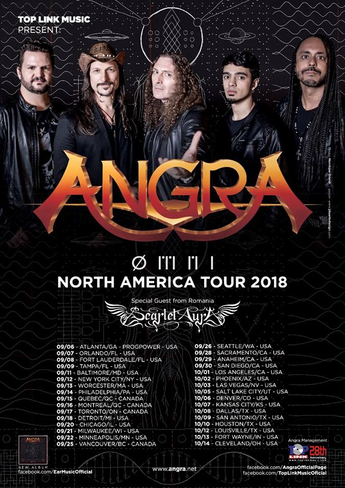 Angra to embark on longest-ever North American tour this fall