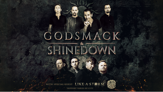 Godsmack and Shinedown announce co-headlining North American tour