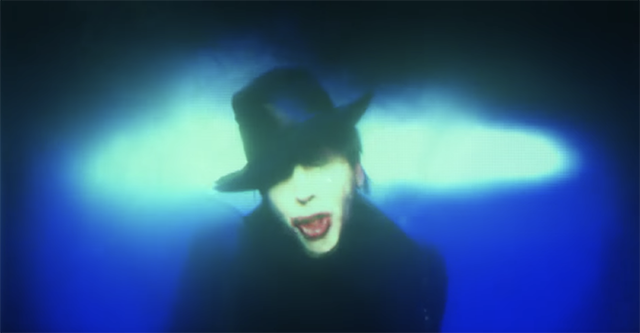 Marilyn Manson premiere “Cry Little Sister” music video