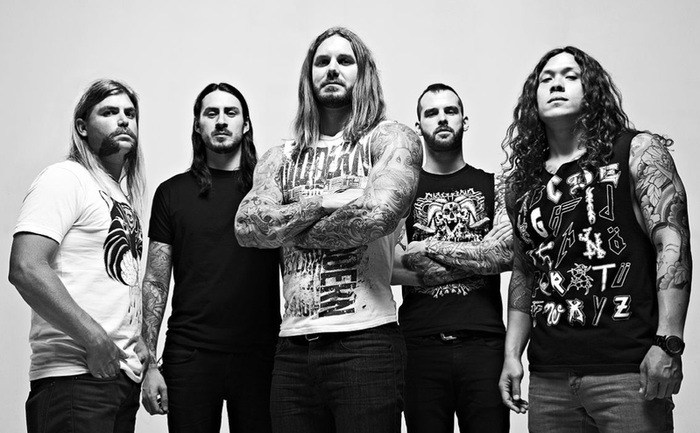 As I Lay Dying have been in the studio