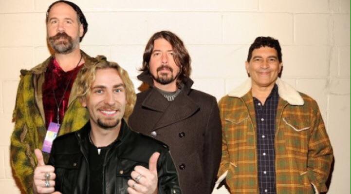 People are campaigning for a Nirvana reunion with Nickelback frontman Chad Kroeger