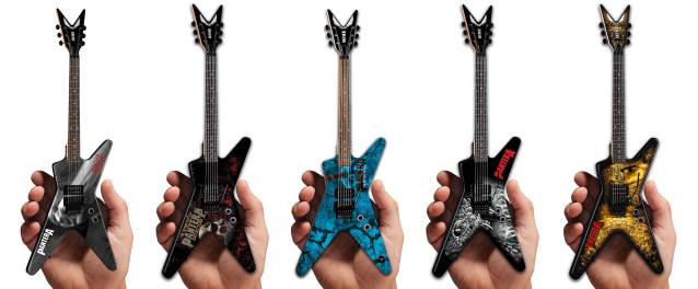 Limited Edition Pantera mini guitar set available at San Diego’s Comic Con
