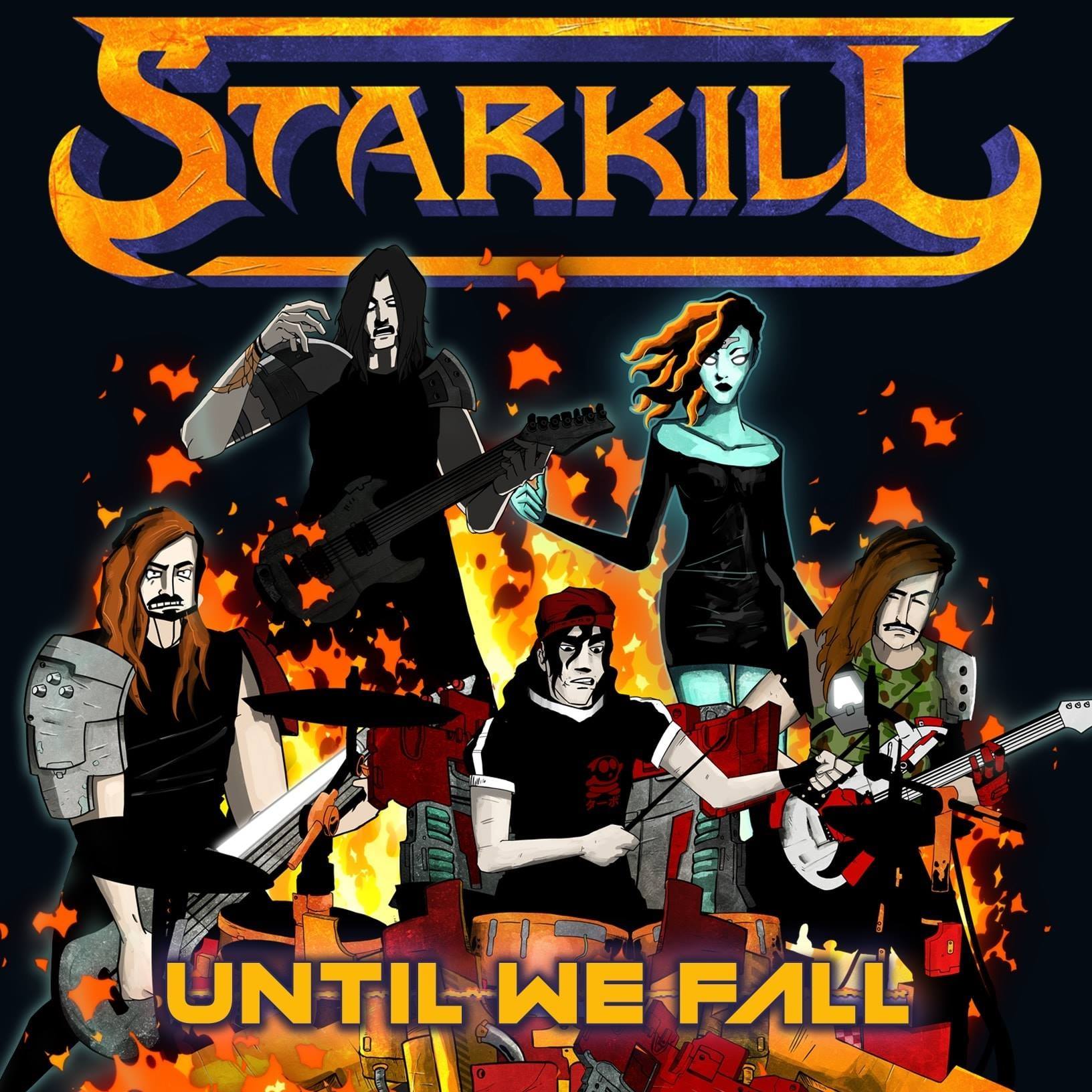 Starkill premiere Dethklok-esque Music Video “Until We Fall”