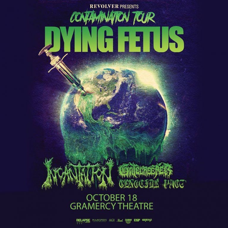 Win a pair of tickets to see Dying Fetus this Thursday (18th) in NYC