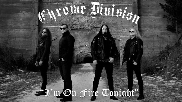 Chrome Division premiere “I’m On Fire Tonight” lyric video