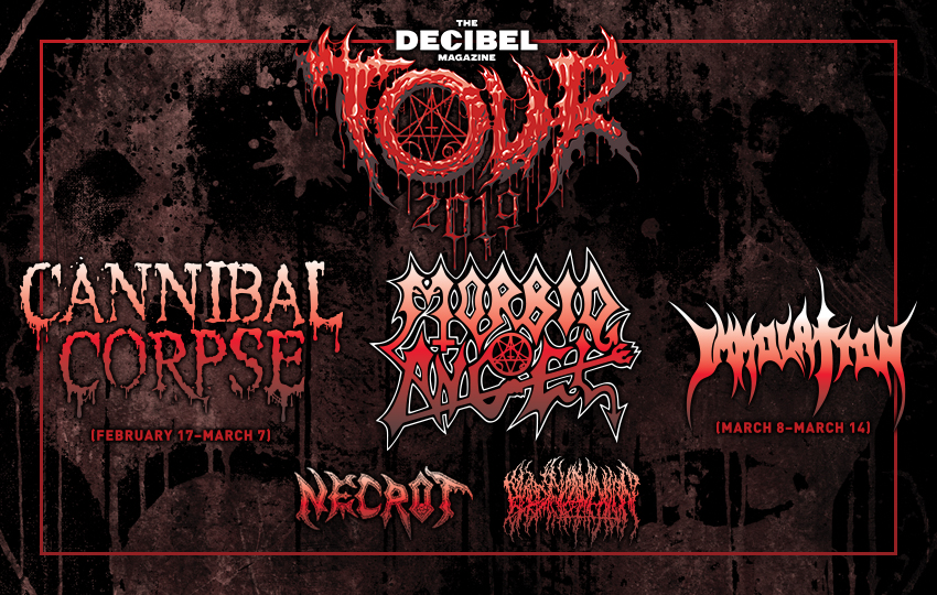 Cannibal Corpse & Morbid Angel to headline 2019 ‘Decibel Magazine Tour’