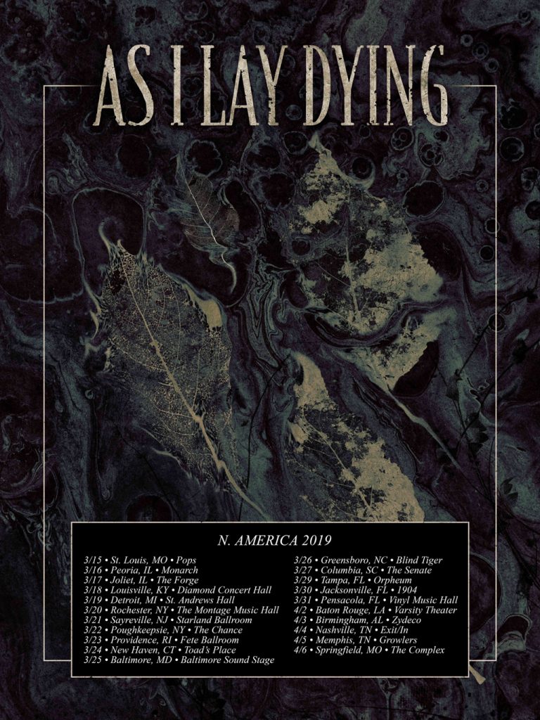 as i lay dying tour