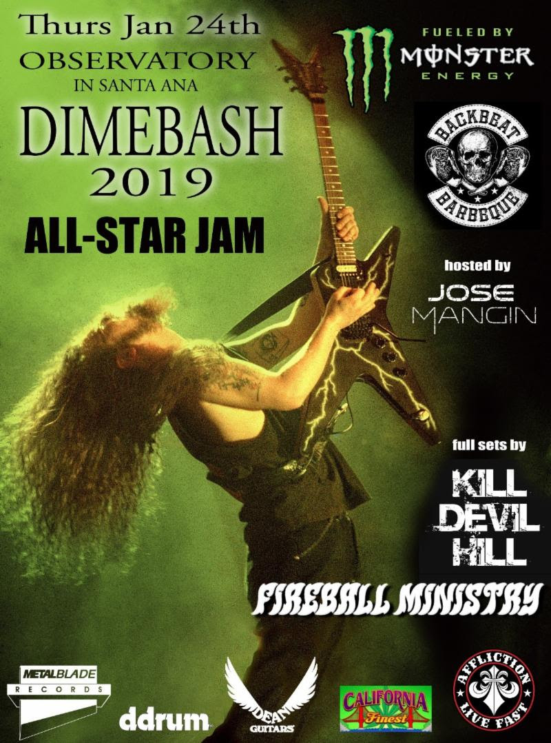 Members of Foo Fighters, Slipknot and more to join 2019 Dimebash All-Star Jam