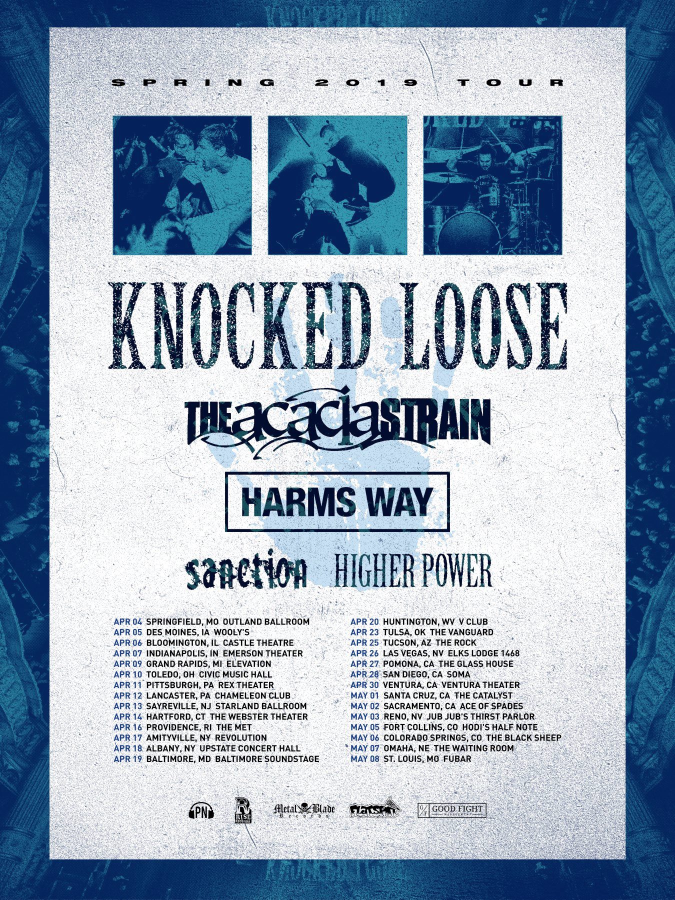 knocked loose tour history