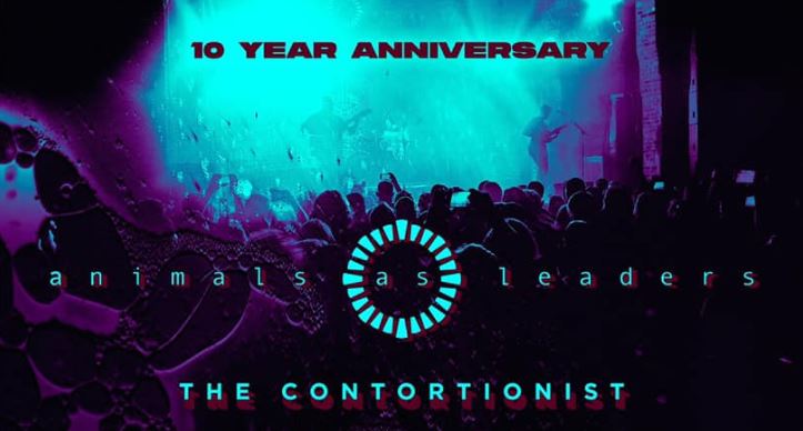 Animals As Leaders embark on 10th Anniversary tour with The Contortionist