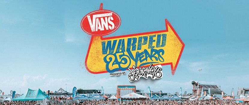 Vans Warped Tour 2019, 25th anniversary line up is here