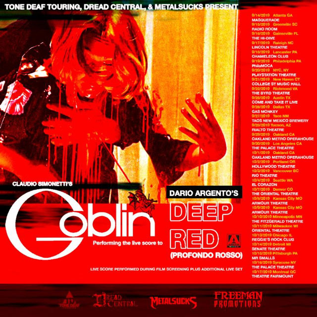 Claudio Simonetti’s Goblin announces North American fall tour