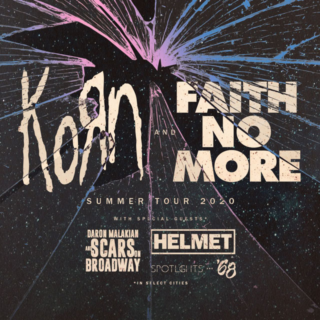 KoRn and Faith No More announce North American Tour