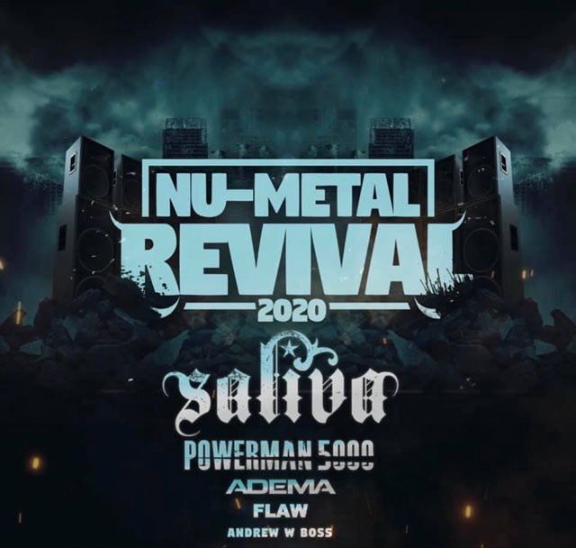 Click Click Boom! Nu-Metal revival tour w/ Saliva, Powerman 5000, Adema, & Flaw is happening!