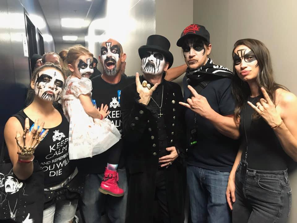 King Diamond mourns death of four-year-old fan