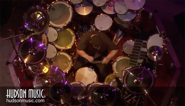 Neil Peart drumset scholarship announced by Hudson Music