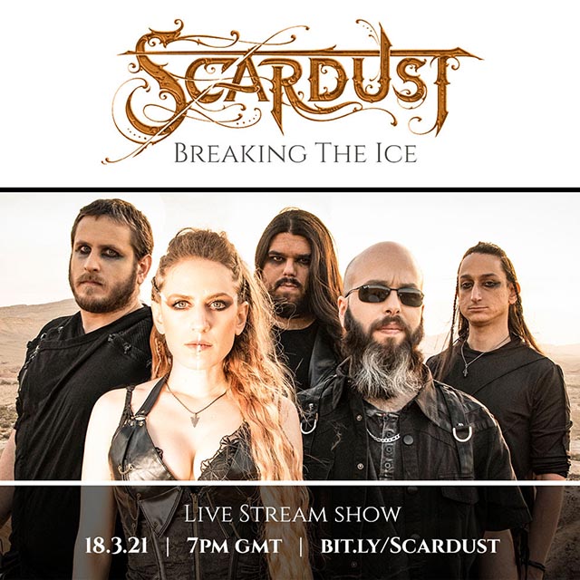 Scardust announce March Livestream event