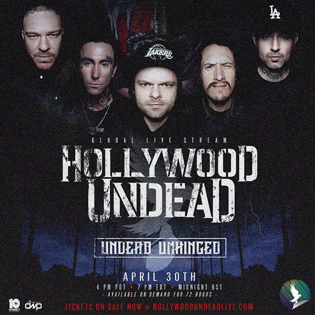 Hollywood Undead announce April Livestream event