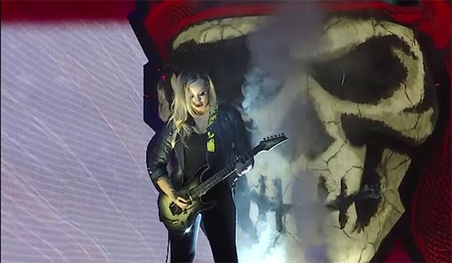 Watch Nita Strauss perform National Anthem on ‘NXT TakeOver: Stand And Deliver’