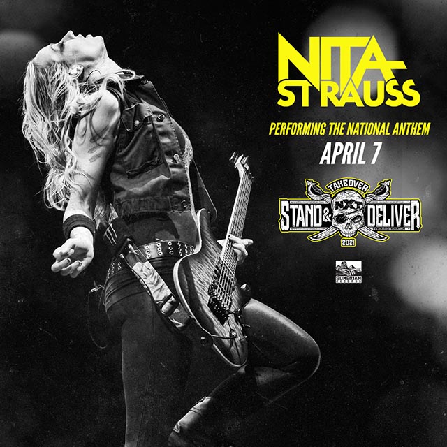Nita Strauss to perform National Anthem on tonight’s NXT Takeover ‘Stand & Deliver’