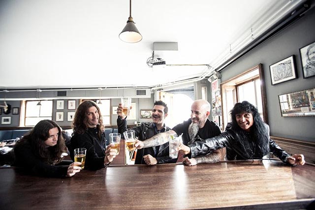 Anthrax working on a new record who knows where