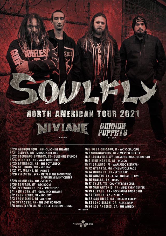 Soulfly announce summer Tour dates Metal Insider