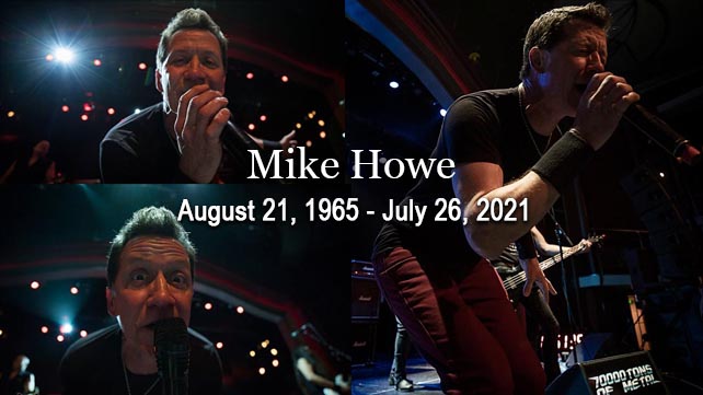 Metal Church singer Mike Howe has passed away