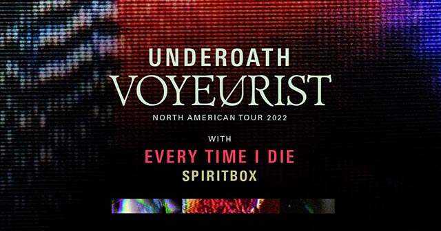 Underoath announce winter 2022 North American tour w/ Every Time I Die & Spiritbox