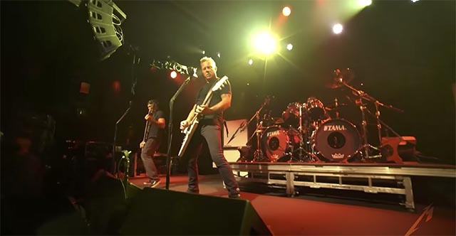 Metallica share “Whiplash” performance video from intimate San Francisco show