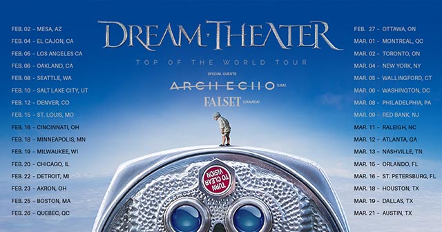 dream theater us tour 2022