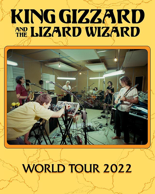 King Gizzard and The Lizard Wizard announce 2022 world tour