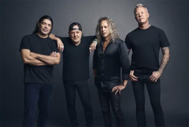 Metallica share MetOnTour “Trapped Under Ice” live performance video from first 40th anniversary show