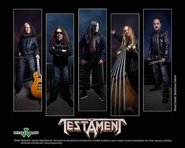 Testament to include ballad on upcoming album, originally slated for “Titans of Creation”