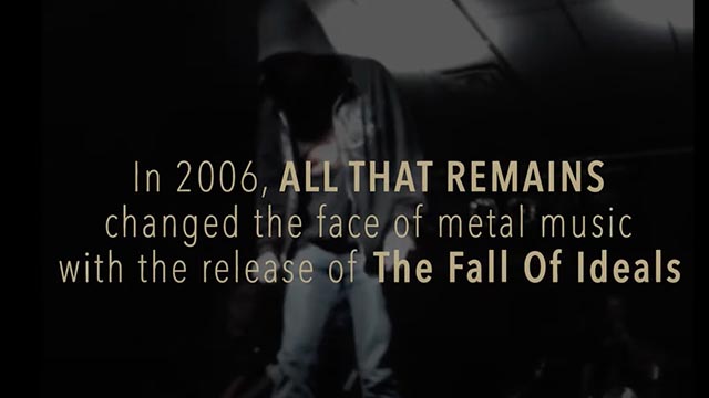 All That Remains share “The Fall of Ideals” Documentary