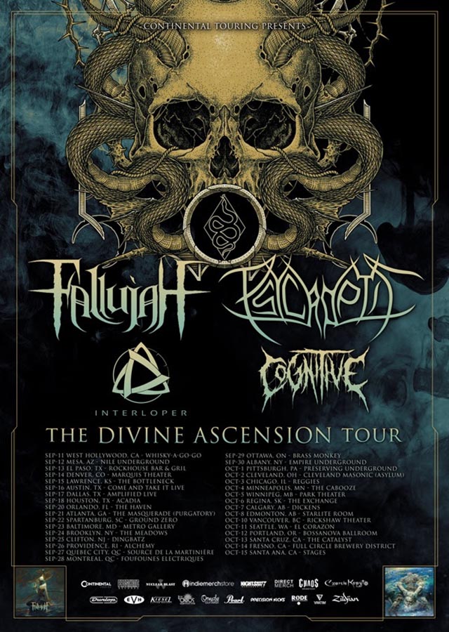 Fallujah And Psycroptic Announce Co Headlining Fall Tour Metal Insider