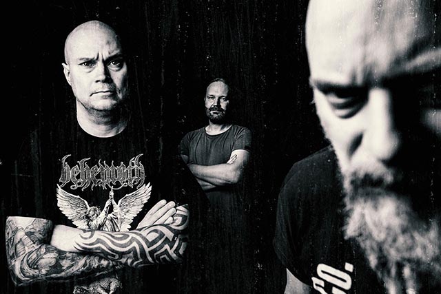Defleshed sign with Metal Blade Records