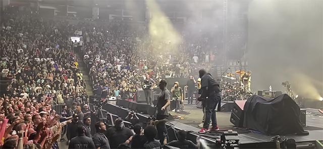 Rage Against The Machine’s Tom Morello accidentally tackled by security during Toronto show