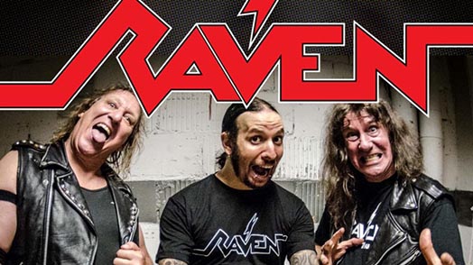 Raven announce ‘Wiped Out’ 40th anniversary tour; band signs with Silver Lining Music