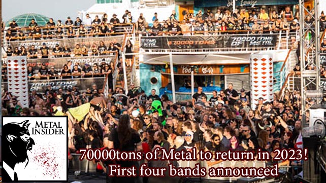 70000tons of Metal Round 11 to return in 2023: first four bands announced!