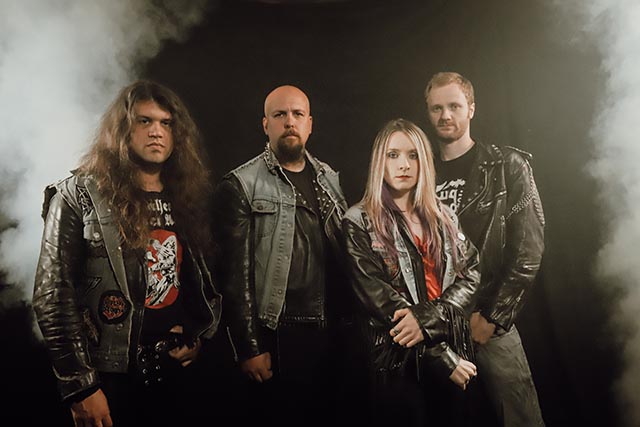 Video Premiere: Iron Kingdom – “Queen Of The Crystal Throne”