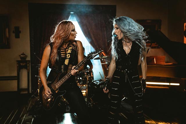 Nita Strauss drops “The Wolf You Feed” video feautring Arch Enemy’s Alissa White Gluz