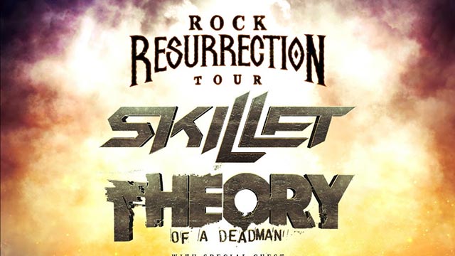 Skillet & Theory Of A Deadman announce winter 2023 co-headline Rock Resurrection Tour w/ Saint Asonia