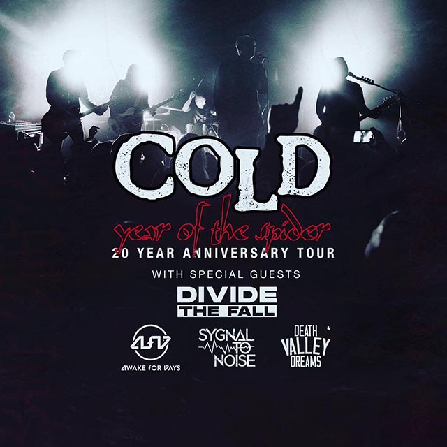 Cold announce 2023 ‘Year of The Spider’ 20th Anniversary tour