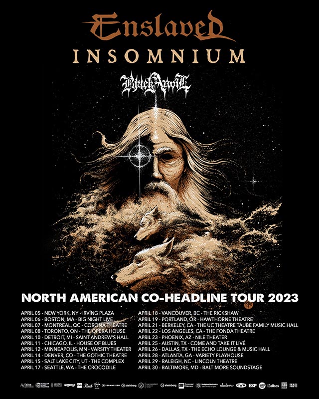 Insomnium announce coheadlining 2023 Spring North American Tour w