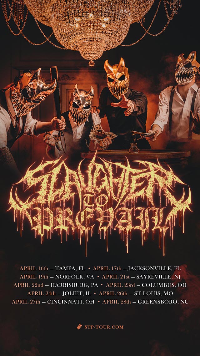 slaughter tour schedule