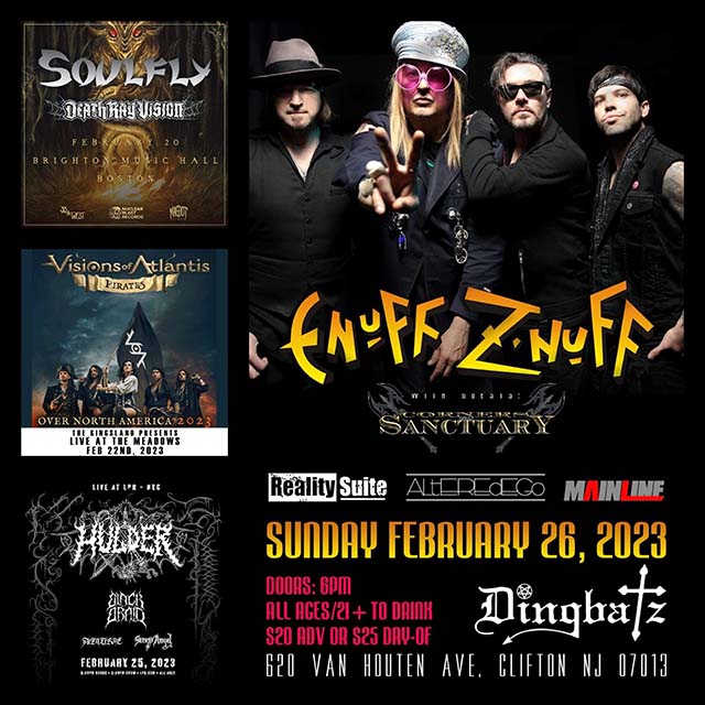 Concert Calendar (2/20-2/26): True Metal Thrives: Soulfly, Hulder, & more