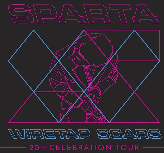 Sparta announce first leg of ‘Wiretap Scars’ 20th Anniversary Tour