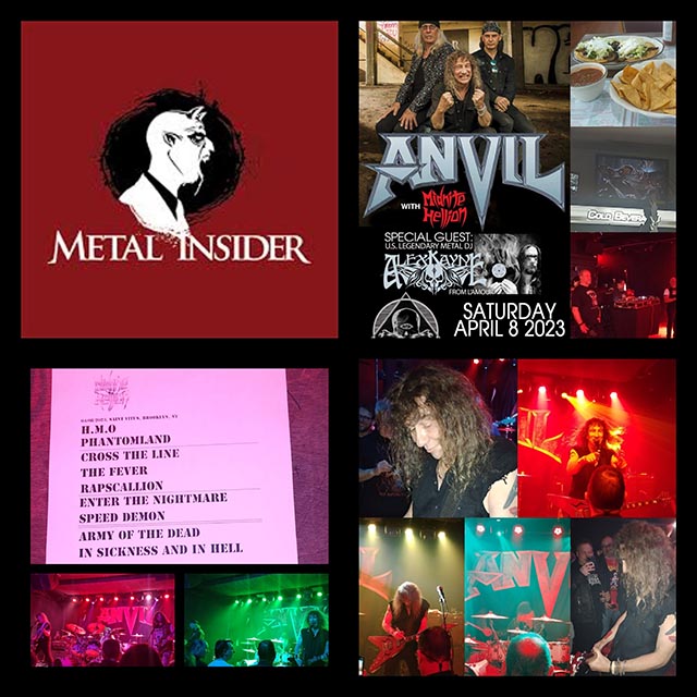 Live Gig Review: a badass night of metal with Anvil at the Saint Vitus Bar on 4/8/23