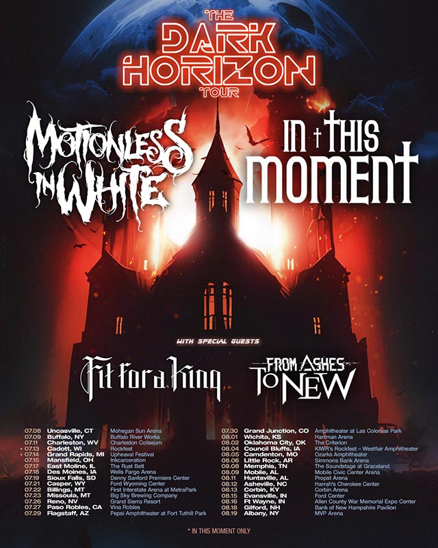 the dark horizon tour lineup