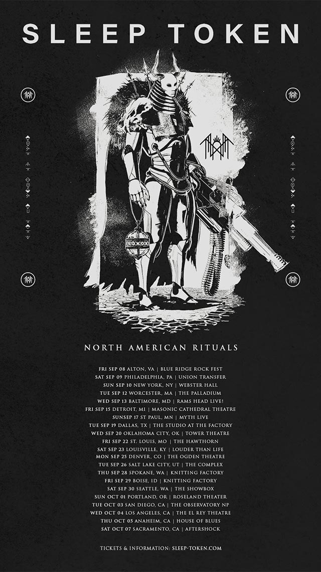 Sleep Token announce fall tour dates Metal Insider